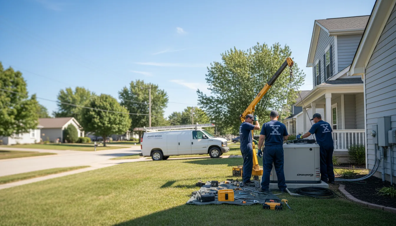 Generator Installation in Saint Benedict, LA near me